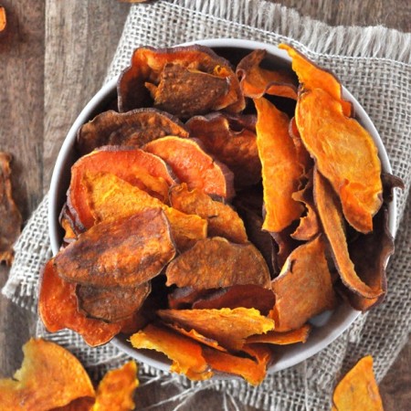 Chips de patates douces