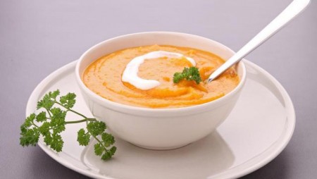 Soupe aux légumes pour bébé