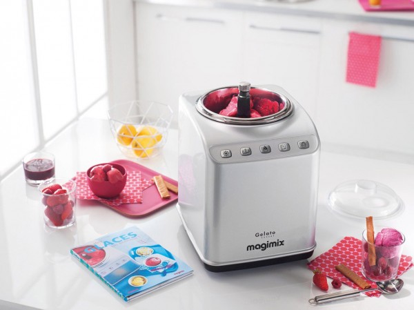 Une des meilleures turbines à glaces du : la Gelato de Magimix