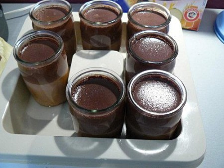 Yaourt au chocolat